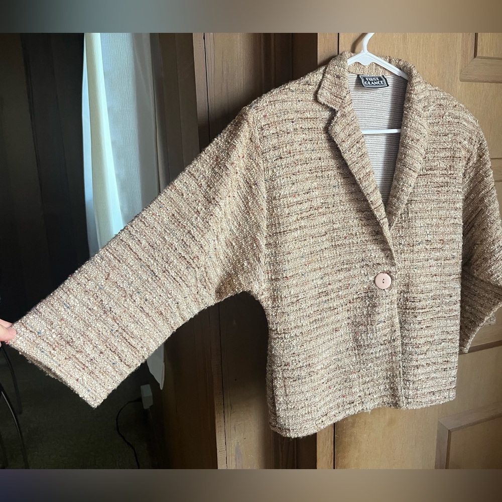 Vintage Coat First Glance Pebbled
